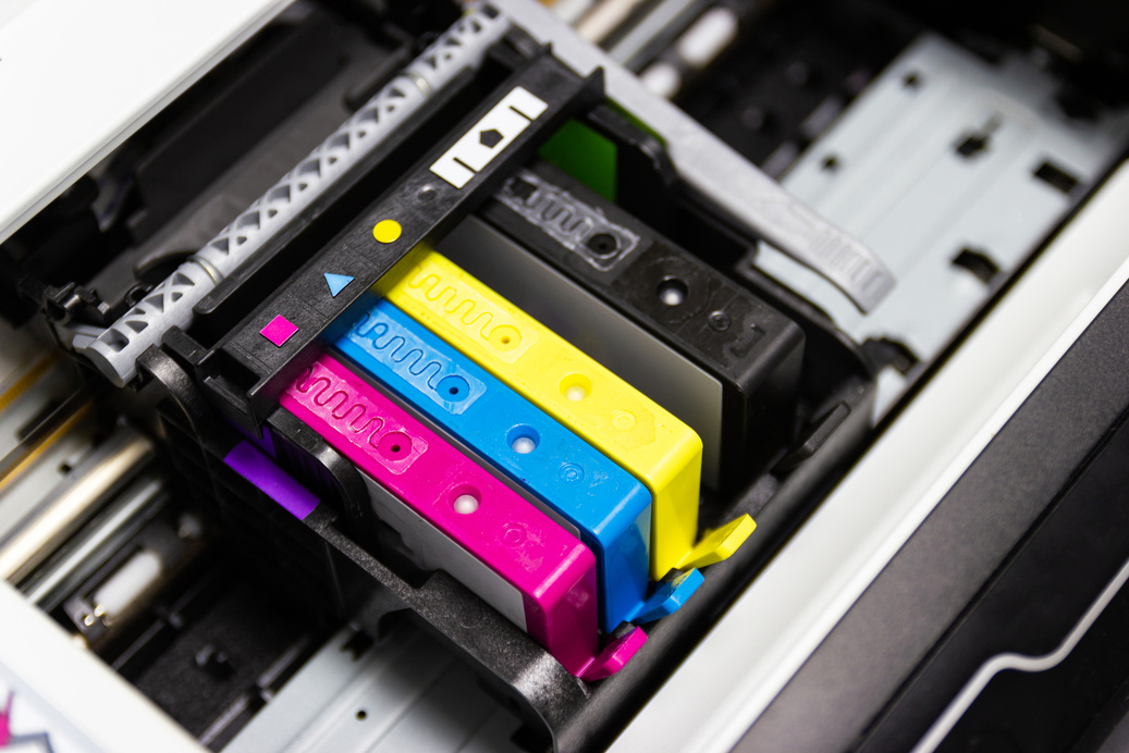 color printer ink jet cartridge of the printer inject